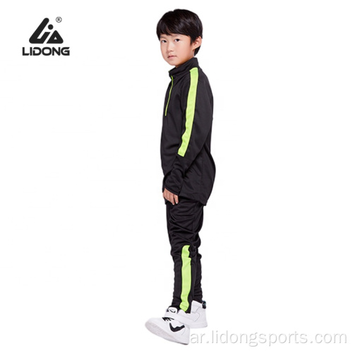 أزياء الجري ارتداء الأطفال المخصصين لقطات كرة القدم